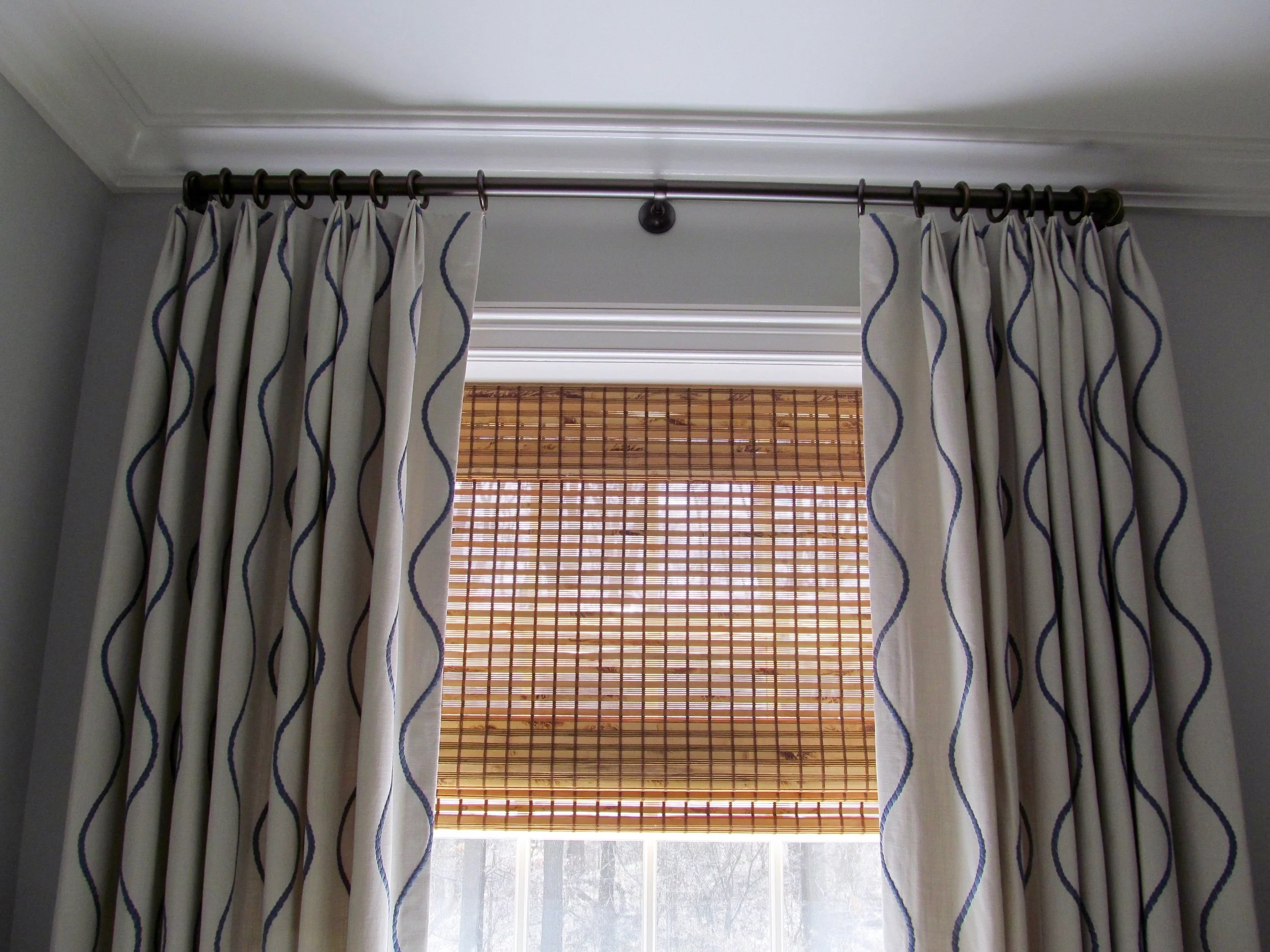 The tetris drapery collection from dePasquale Designa