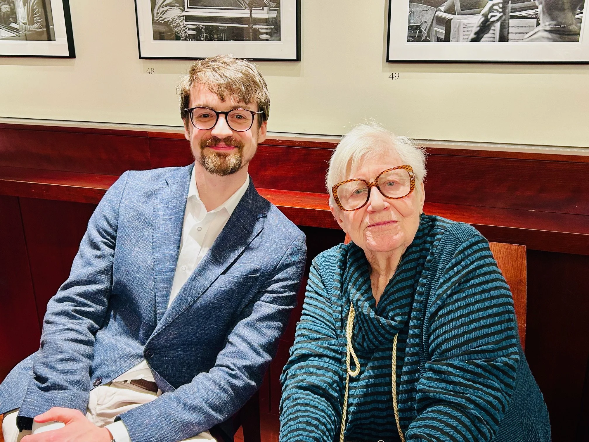 Image of Dr Michael Boyle and Katie Rowan, IBSL