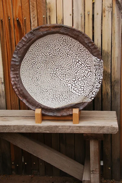 Platter, stoneware, 2014