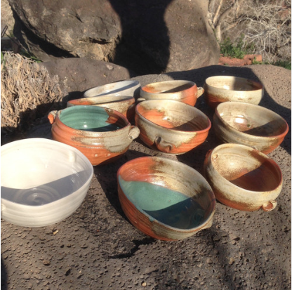 Bowls, Stoneware, 2014