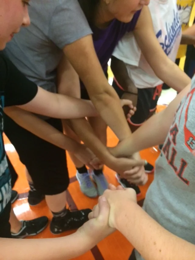 Teamwork gets it done! 