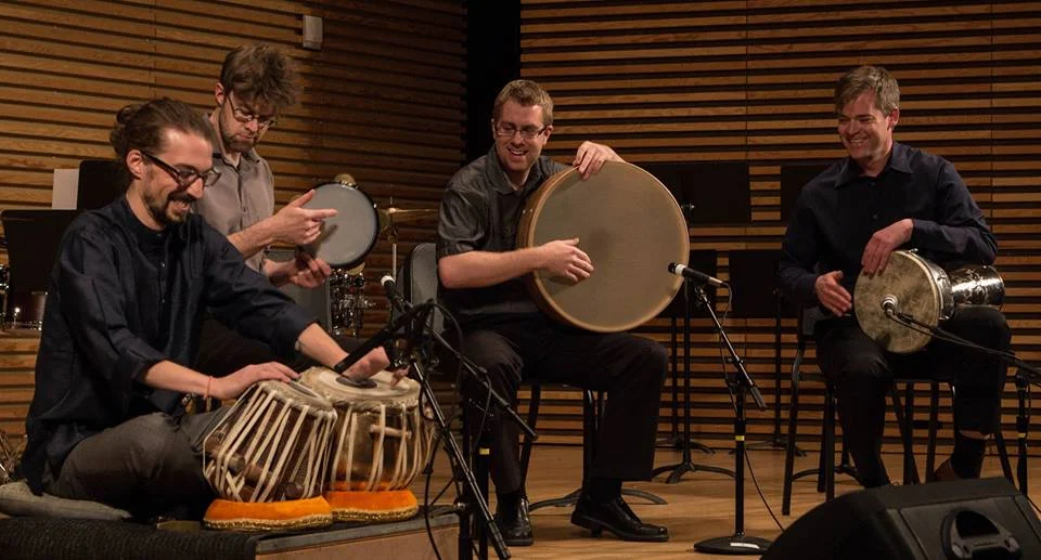 Performing Saidi Swing with Mike List, Shane Jones, and Joseph Gramley, April 2015