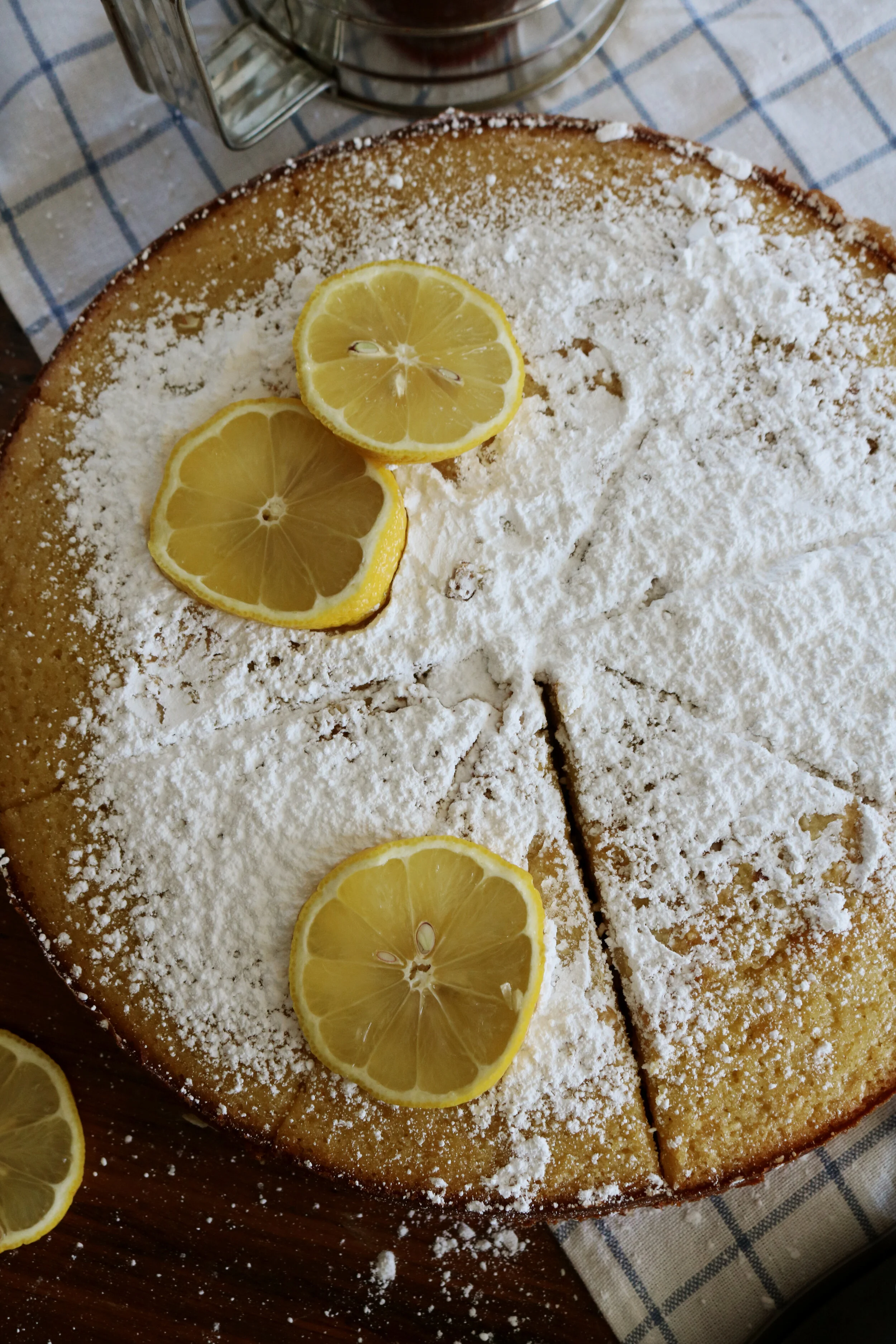Lemon Ginger Honey Olive Oil Cake Under A Tin Roof I'd like lots of fruit trees, but the lemons will come first. lemon ginger honey olive oil cake