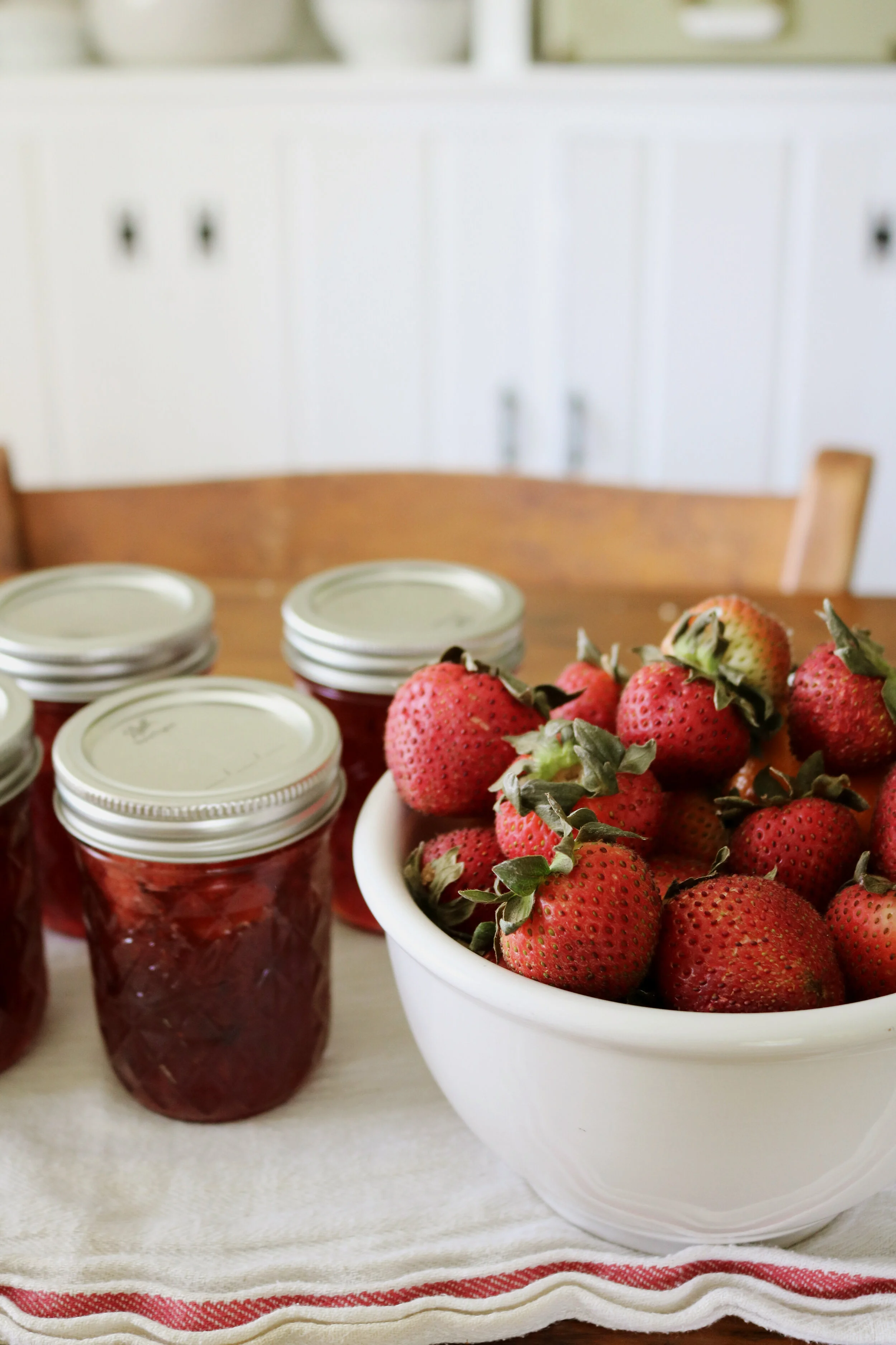 Canned Strawberry Jam With Ball Canning Under A Tin Roof Canning is completely optional, and it's fine to just fill the jars and store them in the refrigerator ball canning now says it warrants the seal on their jars for 18 months, but in practice. canned strawberry jam with ball