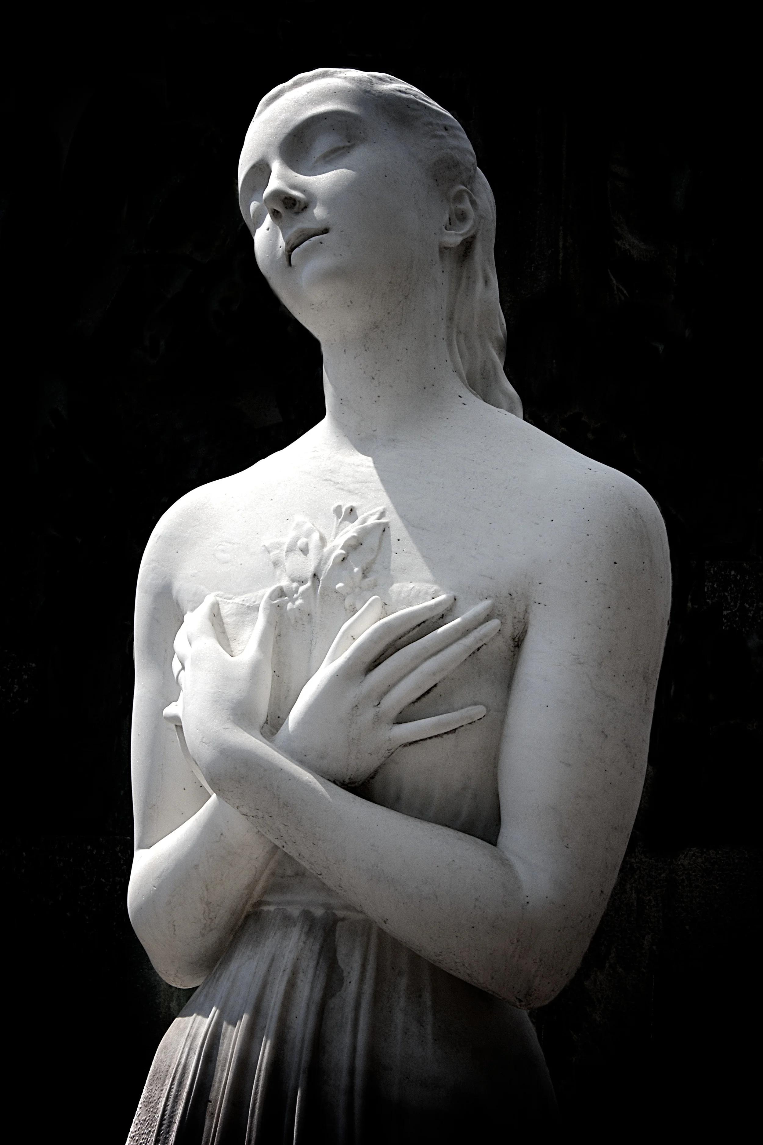 Woman in White - Milan, Italy