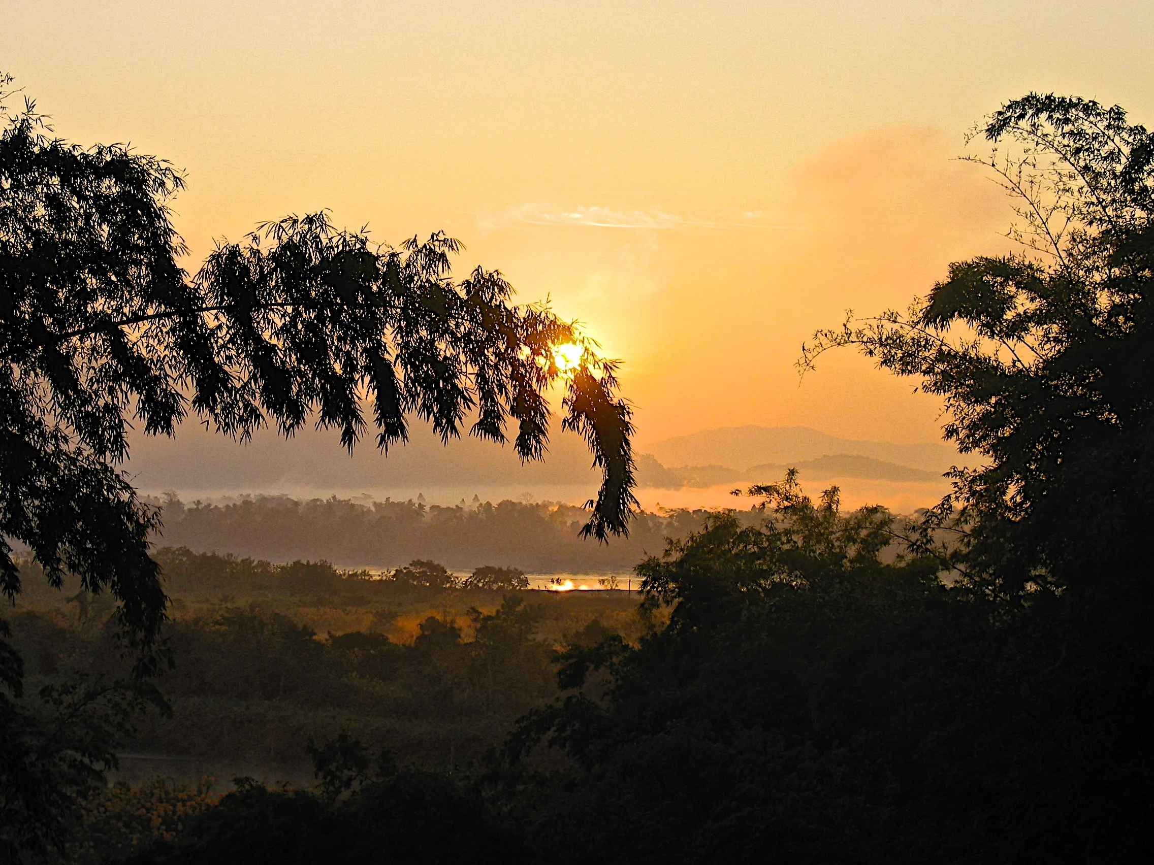 Sunset Over Mekong - Chiang Mai, Thailand