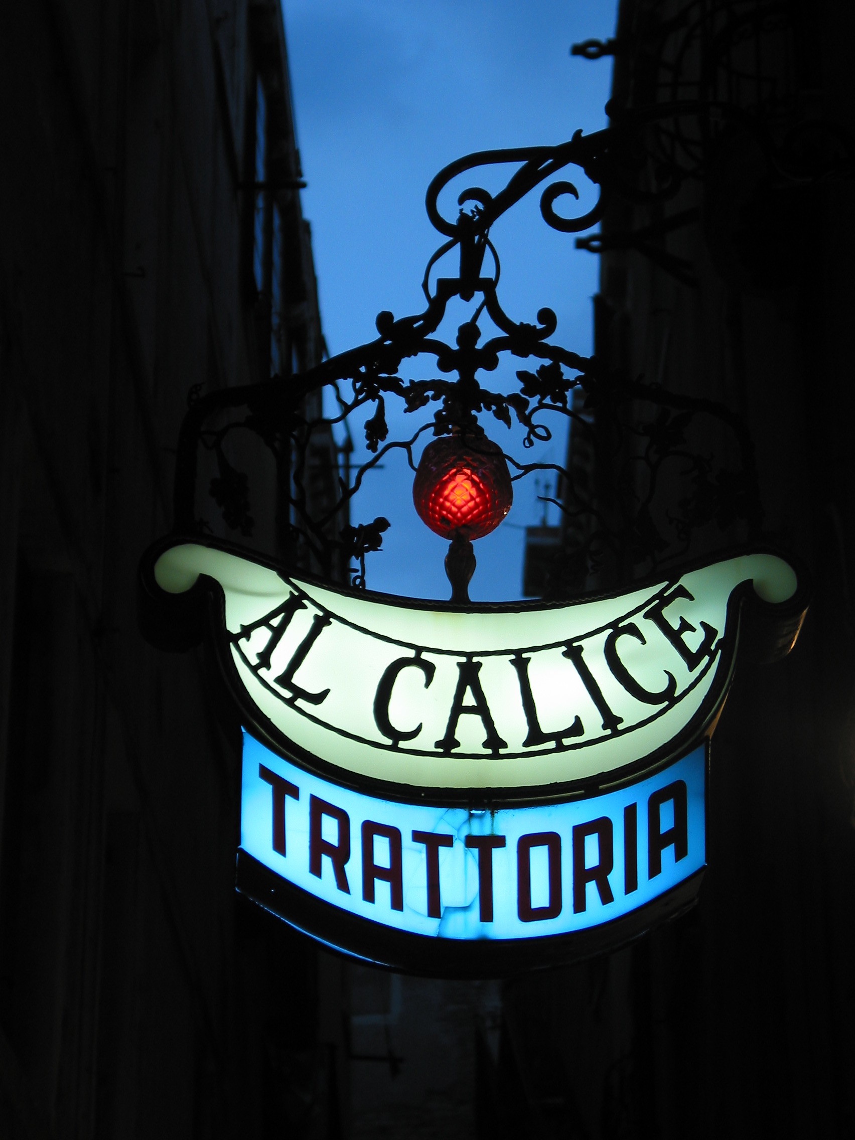 Night Sign - Venice, Italy