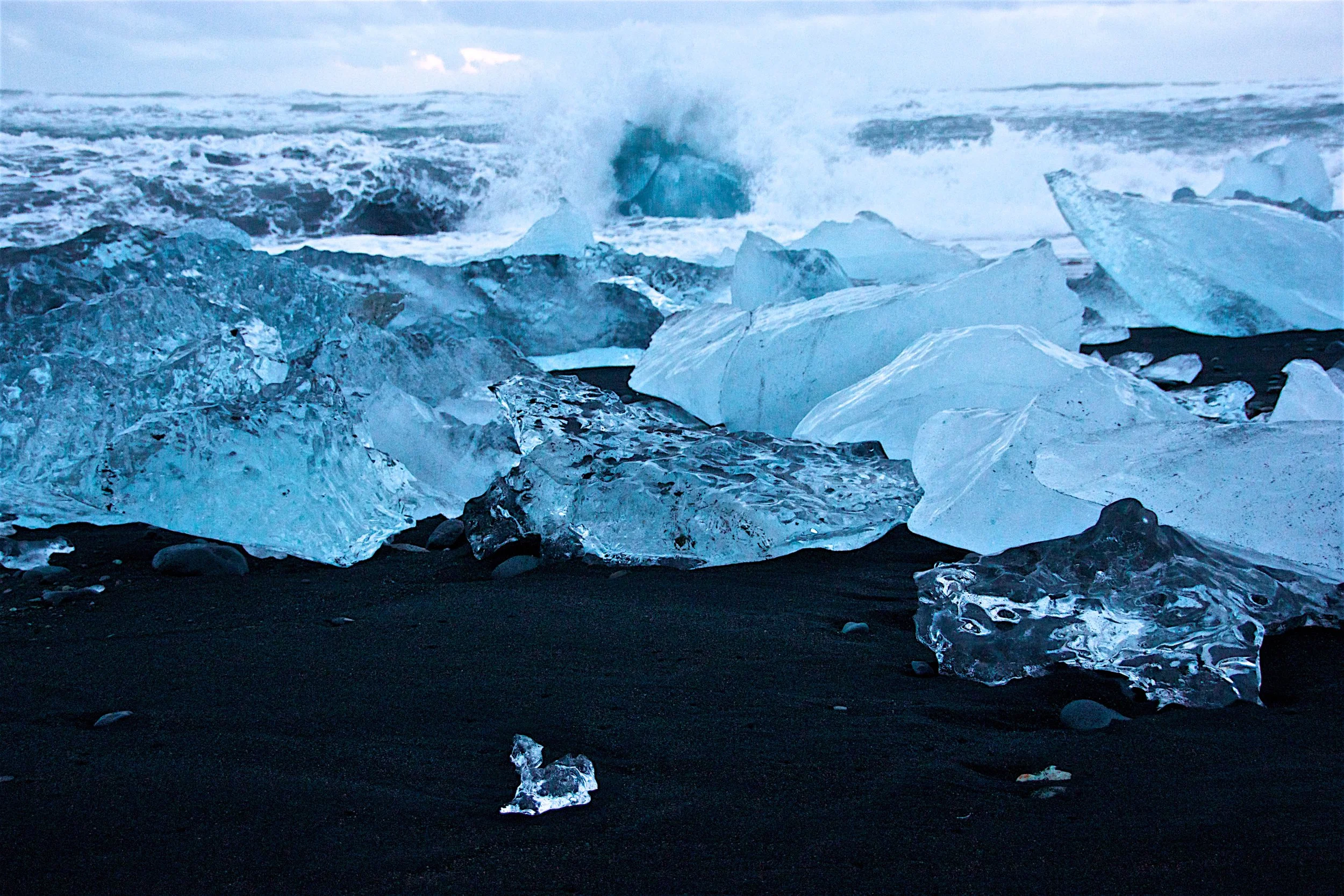 Crashing Ice - Yokulsarlon, Iceland