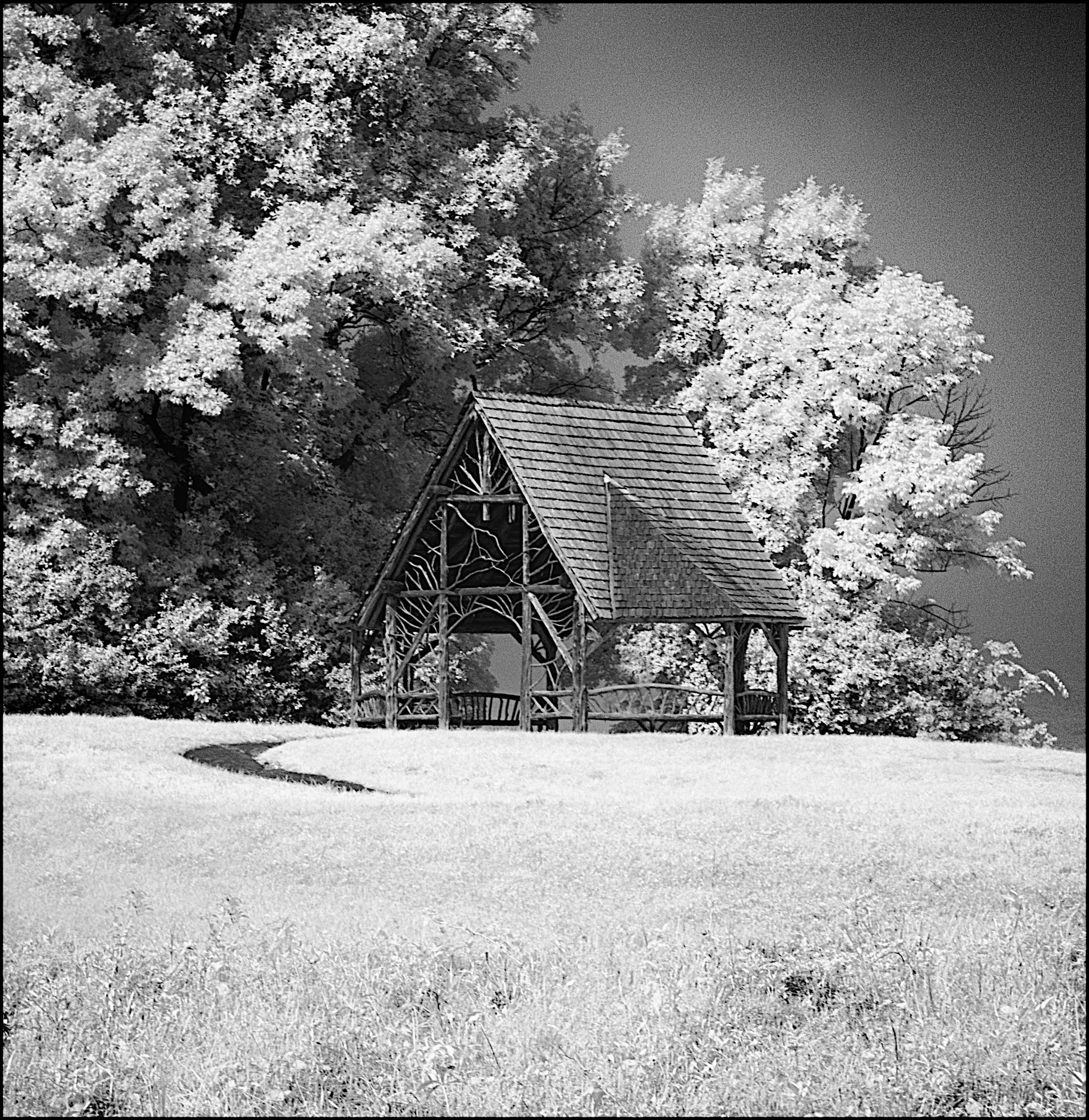 Rustic Pavilion at Poets' Walk - Red Hook, NY