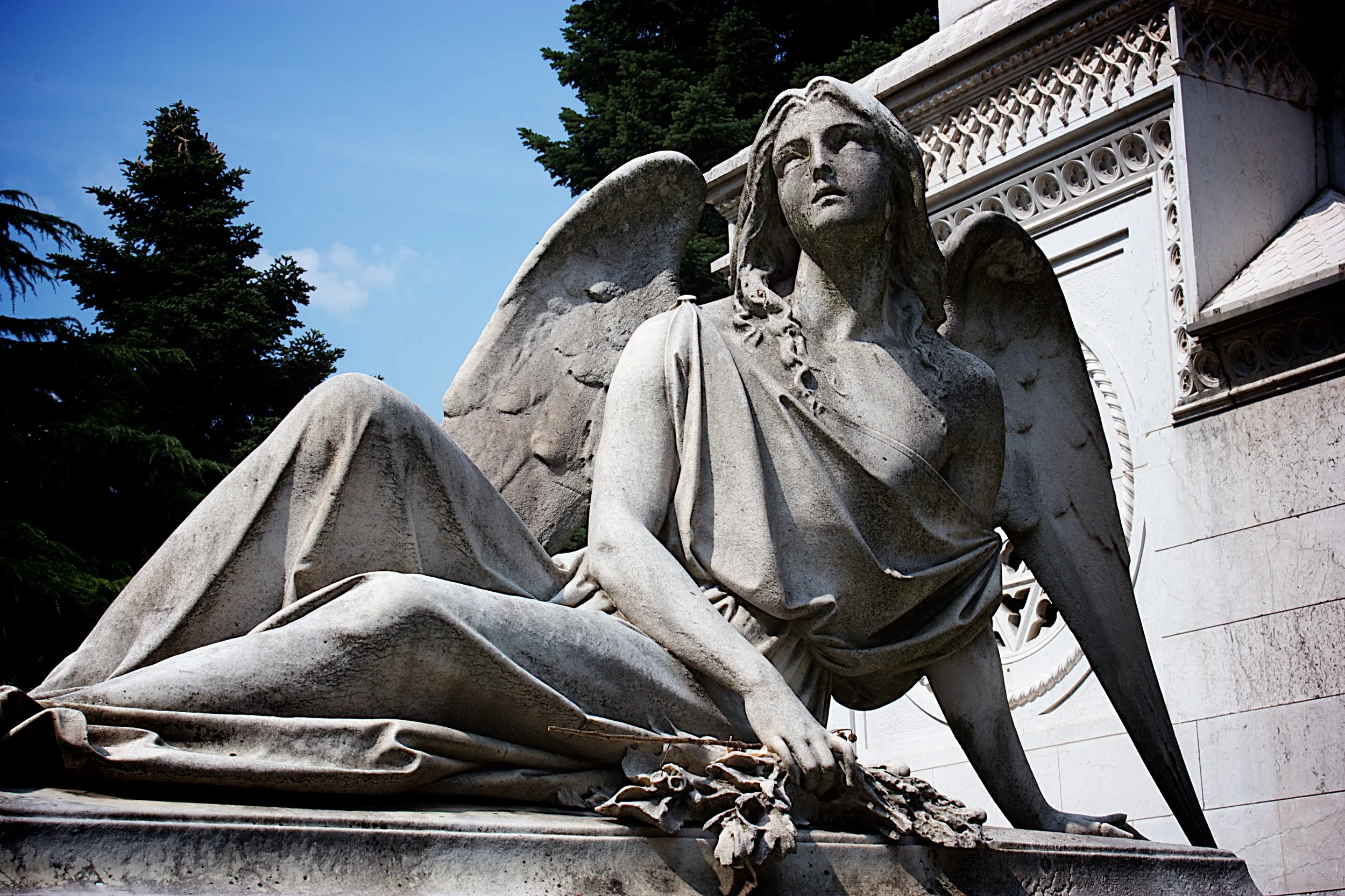 Reclining Angel - Prague, Czech Republic