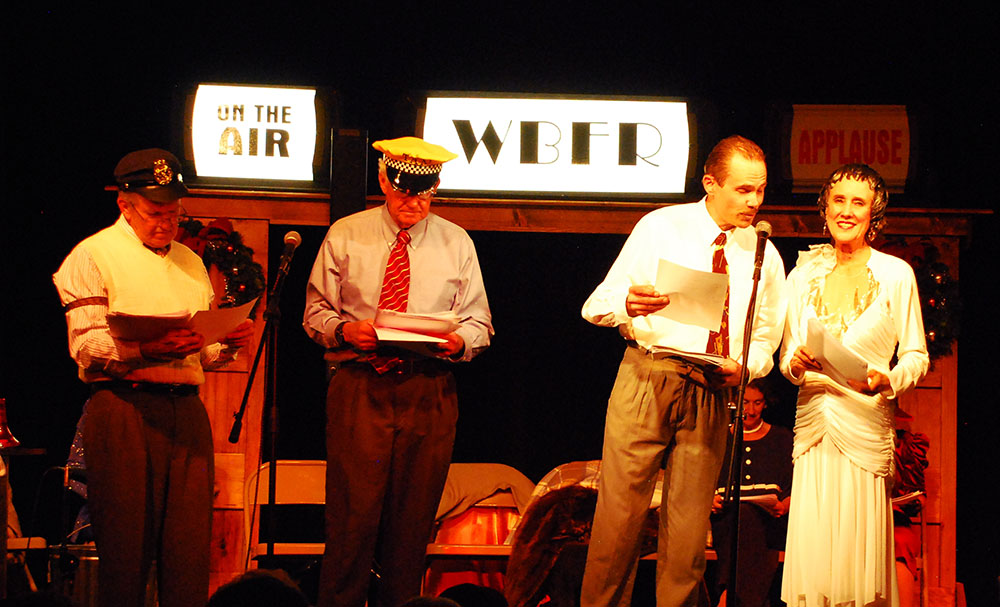 It's A Wonderful Life cast performs at the Toolshed in Dixon