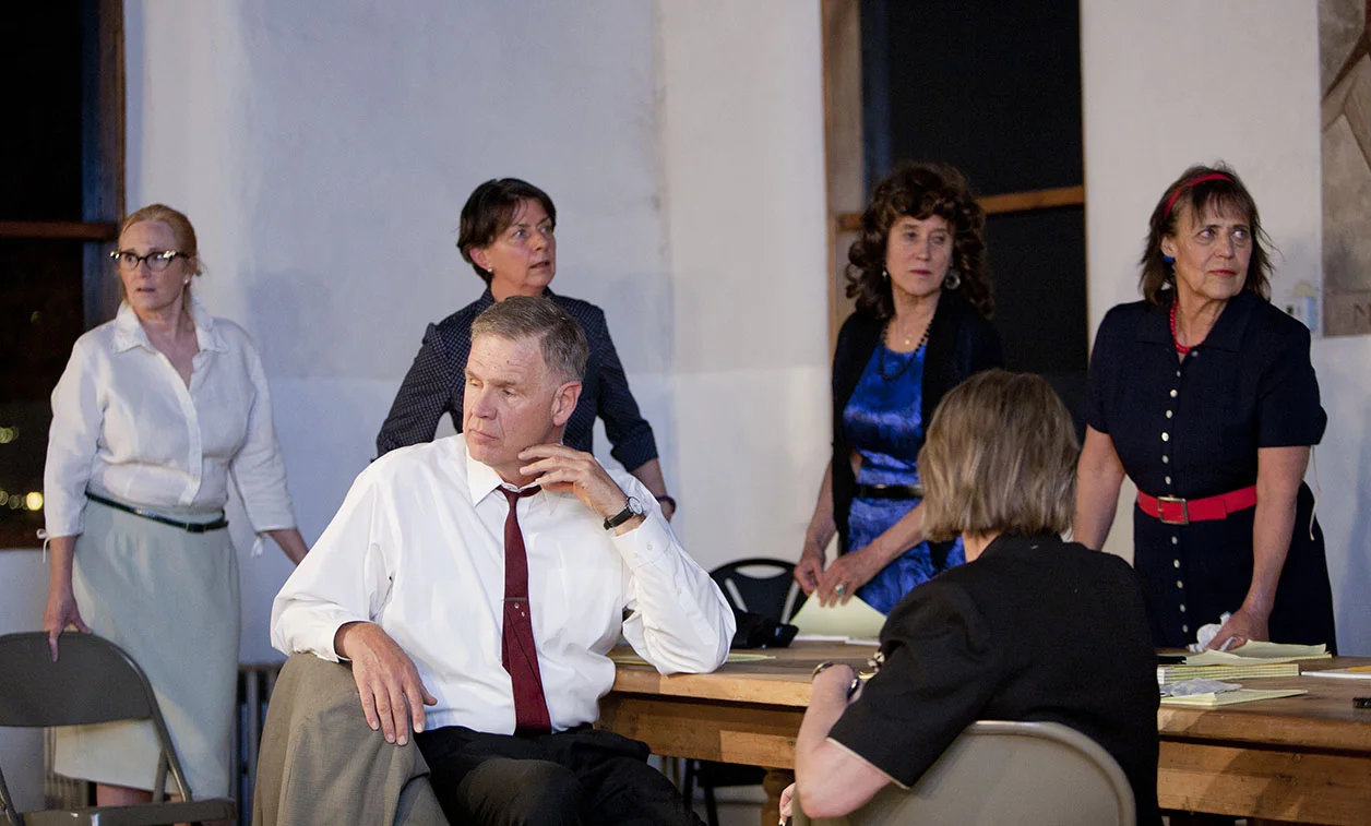 12 Angry Jurors in the Mural Room