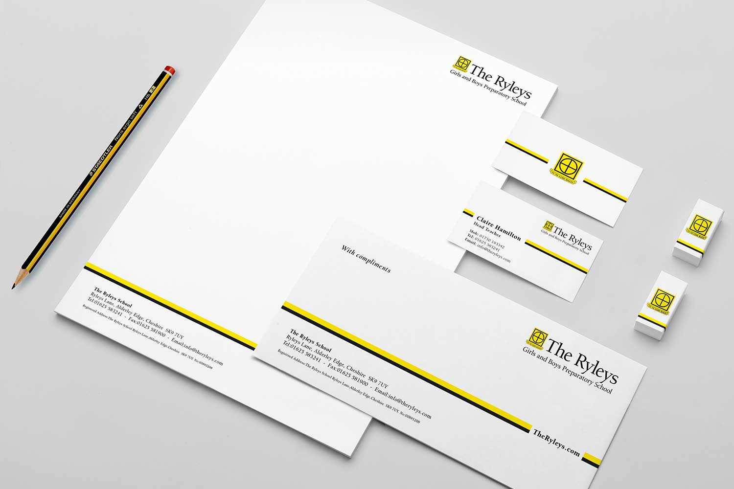 Stationery material.