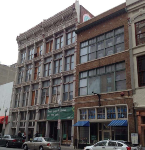 These buildings on South Second Street in Downtown Memphis will be renovated for apartments and restaurants.