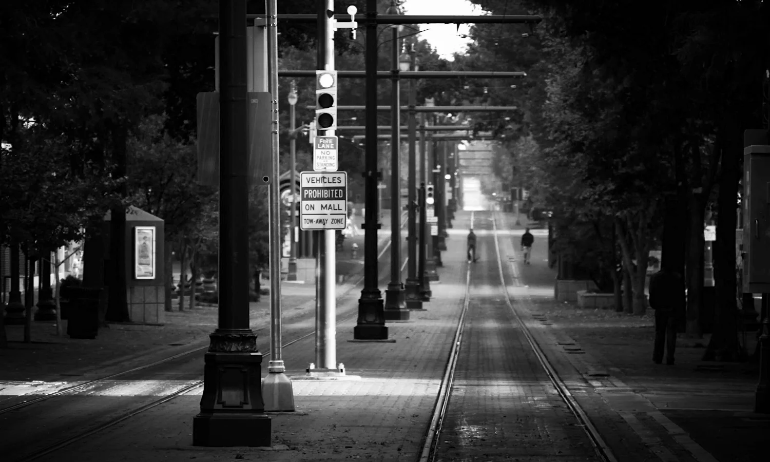 Memphis Trolley Tracks Construction.JPG