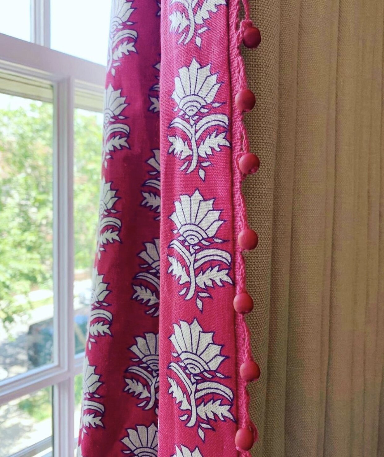Sarah Wessel Designs | Alex Conroy Textiles (curtain)