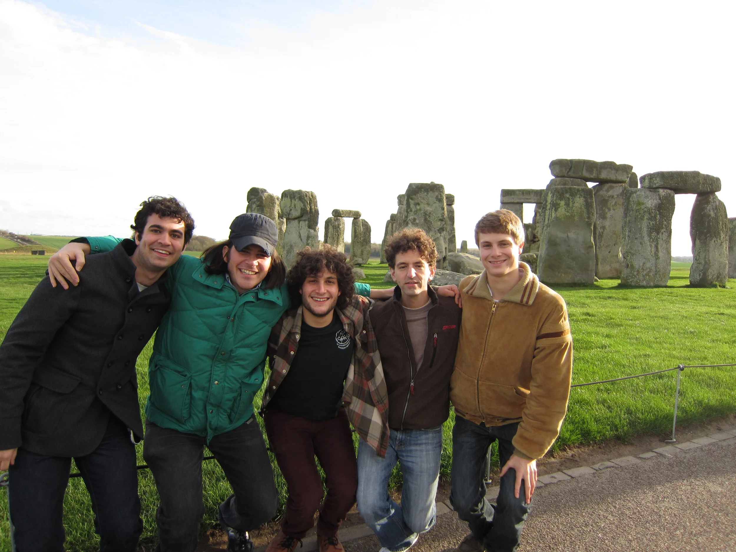 The Deadly Gentlemen at Stonehenge in 2011