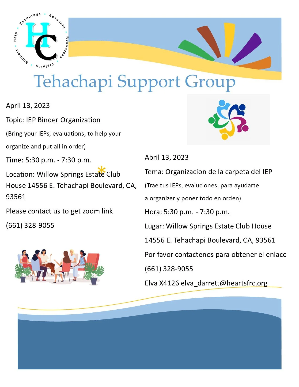Tehachapi Support Group/Grupo de Apoyo Tehachapi