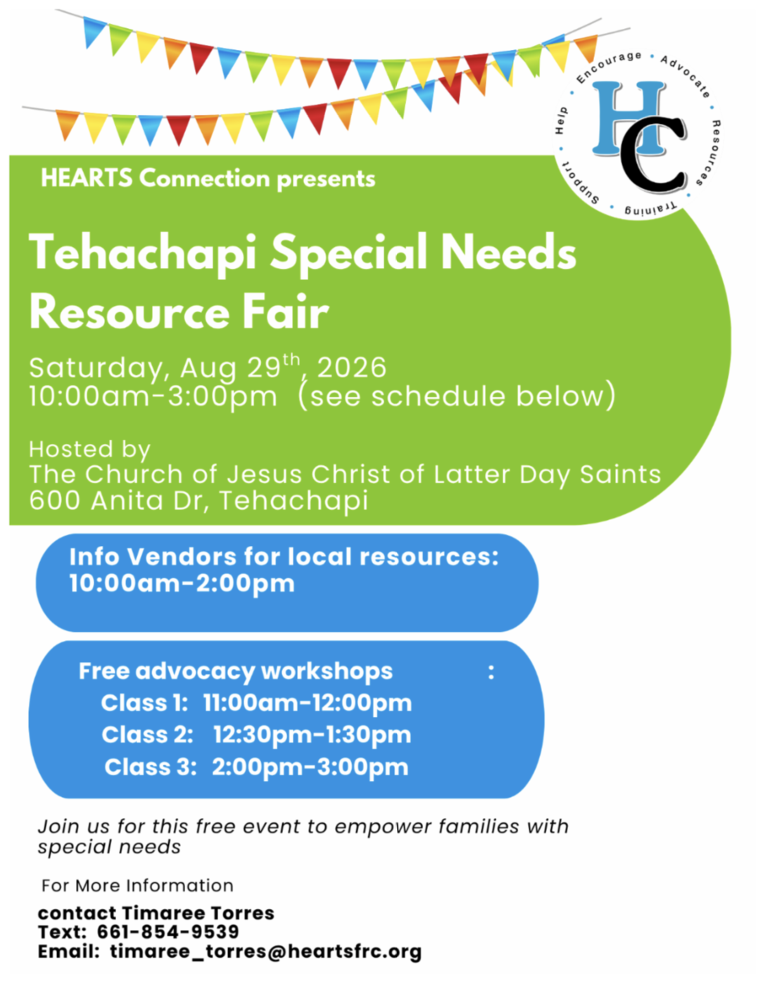 Tehachapi Special Needs Resource Fair