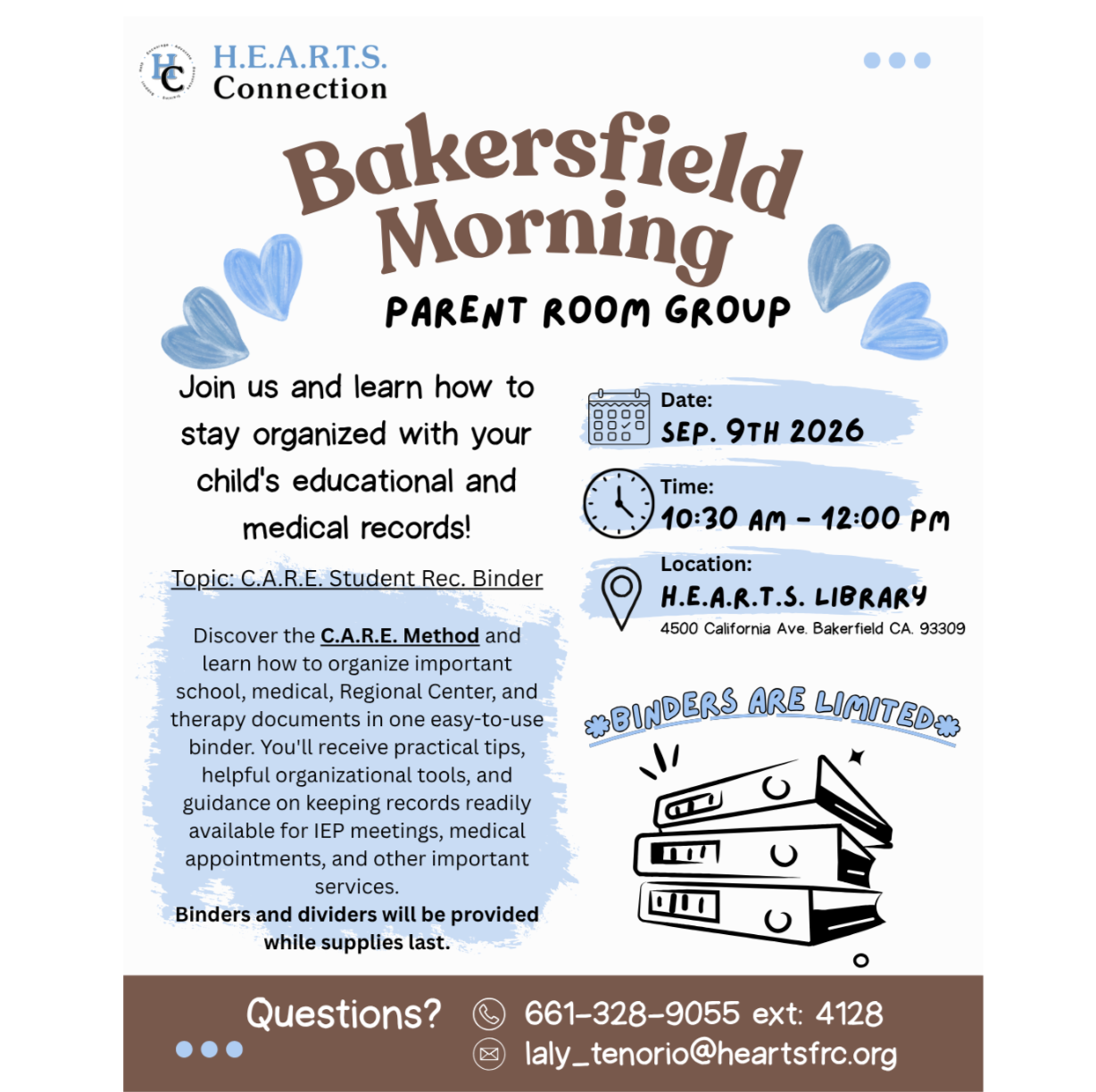 Bakersfield Morning Parent Room Group 