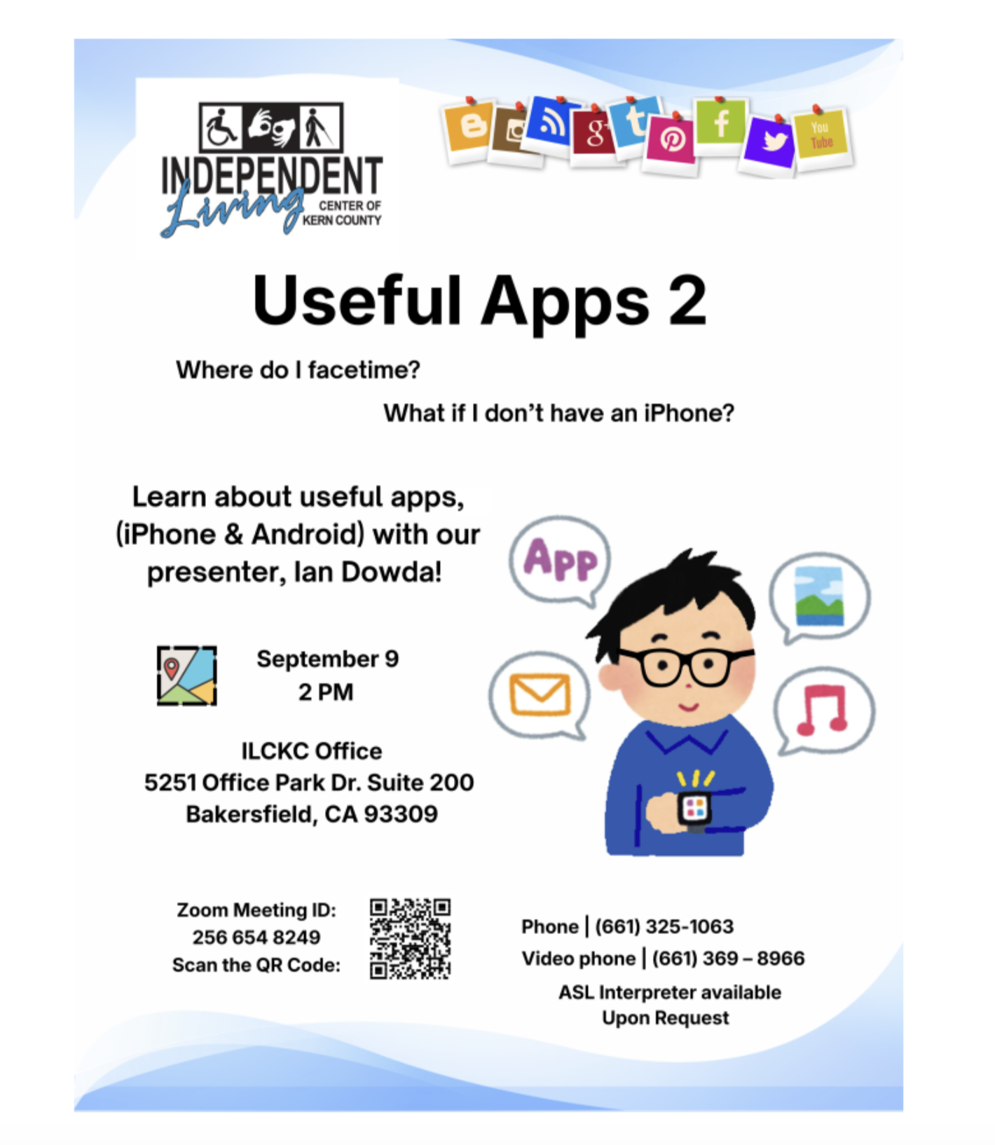 Independent Living Center: Useful Apps 2