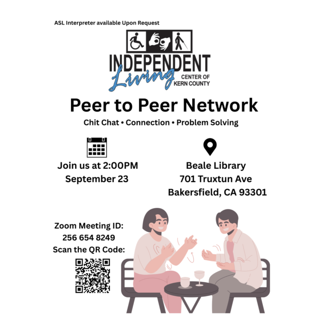 Independent Living Center: Peer to Peer Network