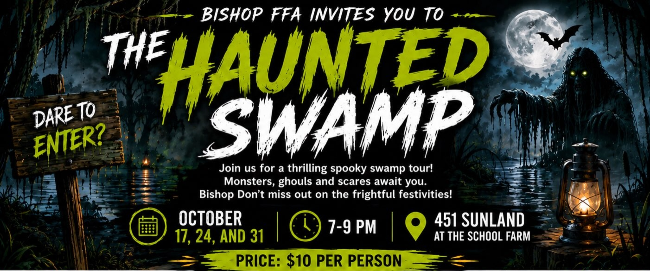 The Haunted Swamp