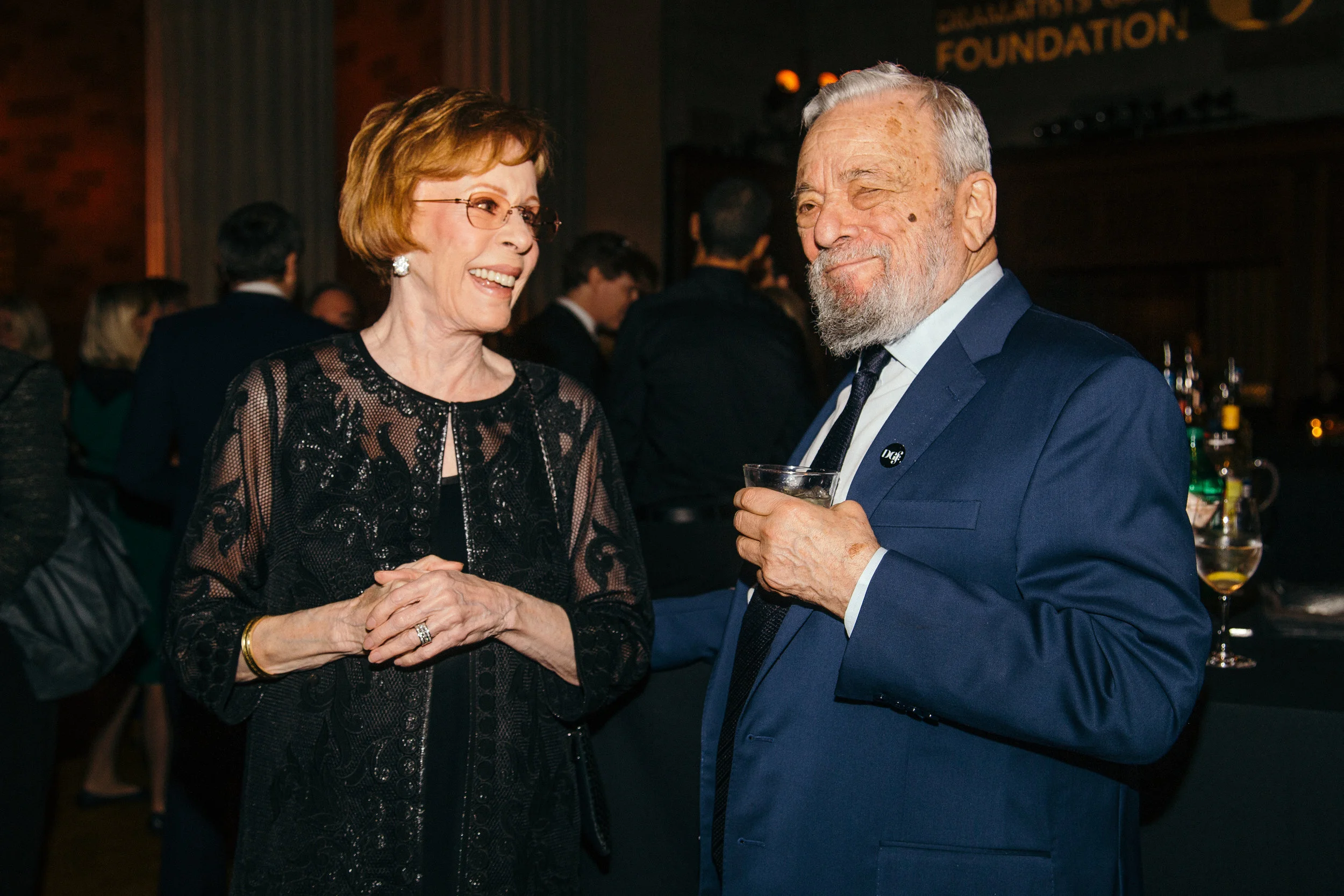 Carol Burnett & Stephen Sondheim