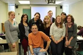 Bill Peace - center of picture.