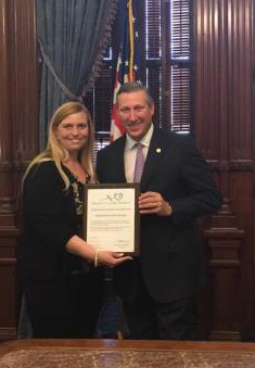 Dr Jacqueline Harvey and Rep. Drew Springer