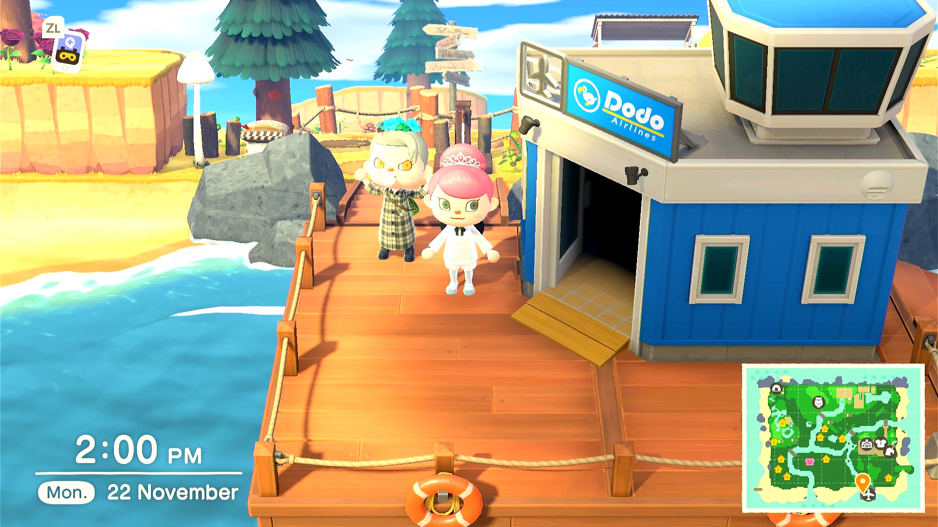 Animal Crossing New Horizon witch Wicker