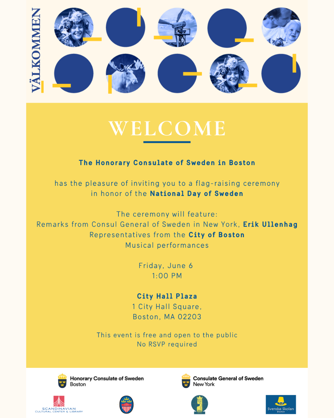 Celebrating Sweden’s National Day in Boston!