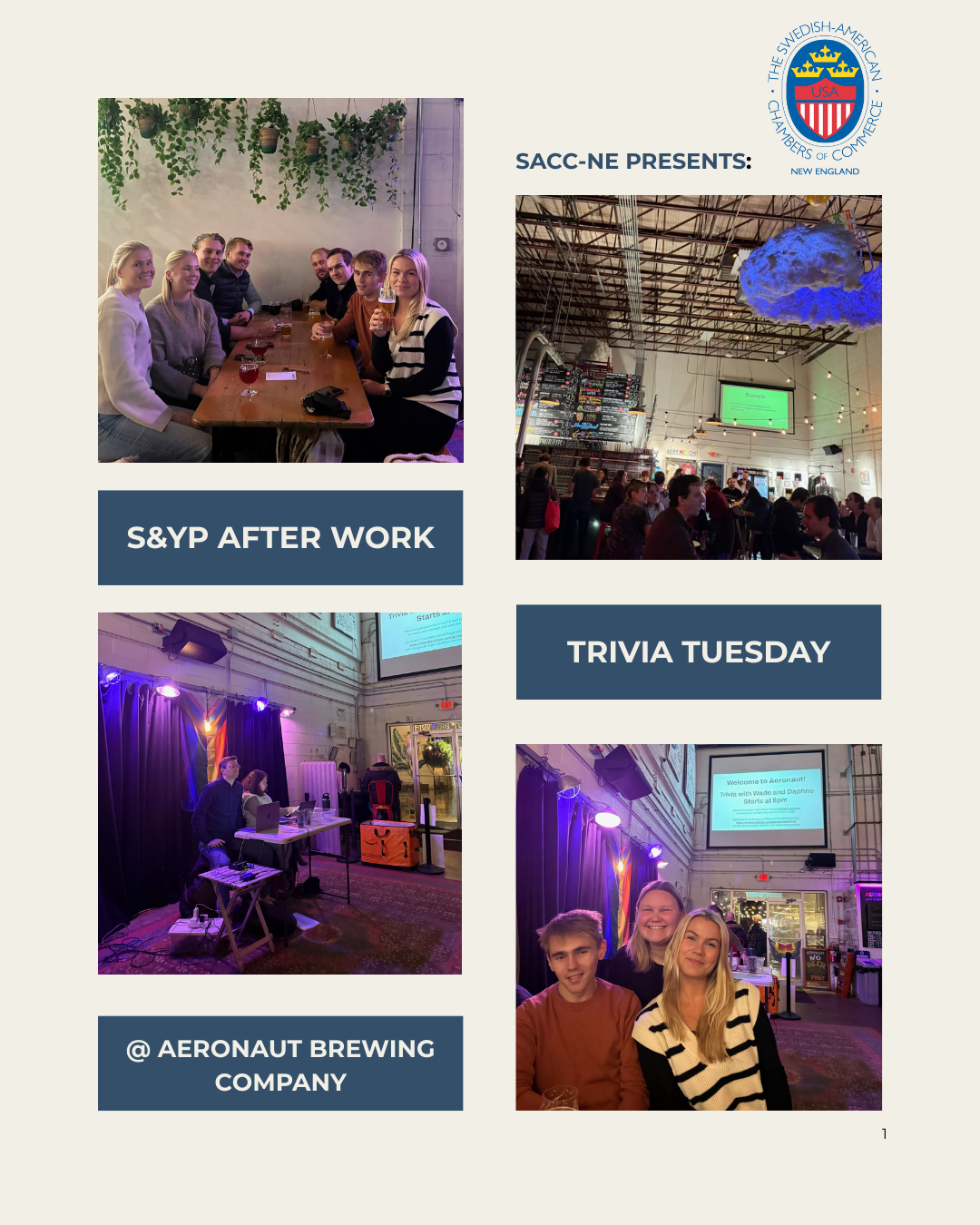 S&amp;YP AFTER WORK - TRIVIA TUESDAY