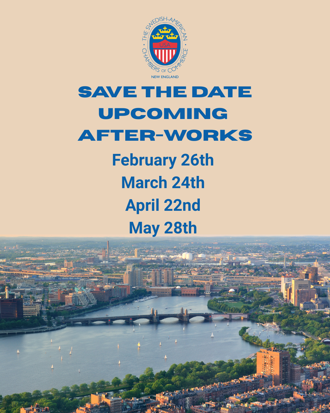 Upcoming Afterworks with SACC-NE