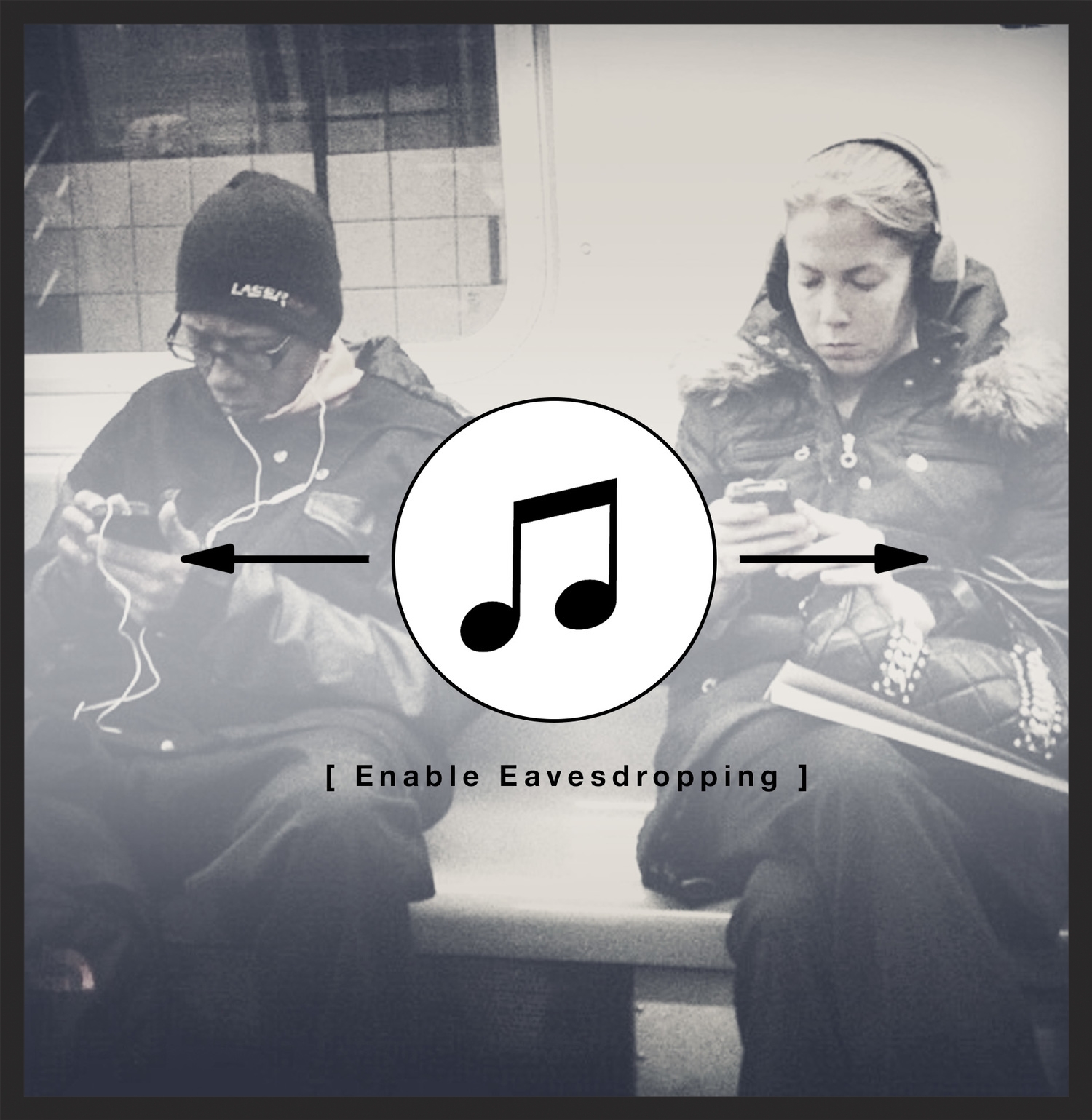 App concept that enables users to allow others to live stream the music they are listening to.