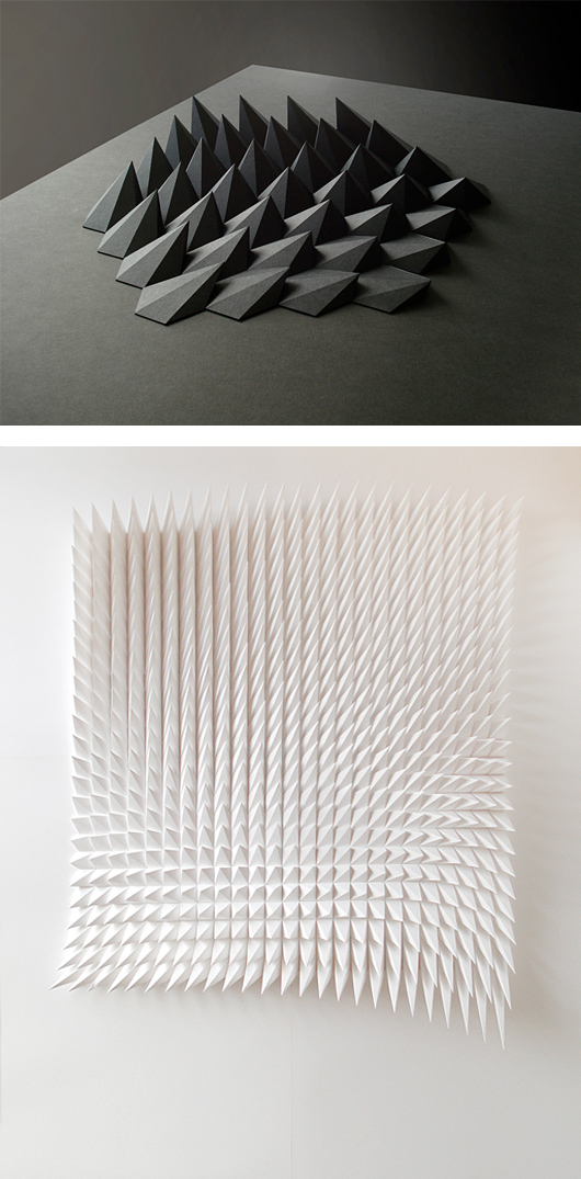 <a href=" http://theinspirationgrid.com/folded-paper-sculptures-by-matt-shlian/ " target="_blank">link</a>