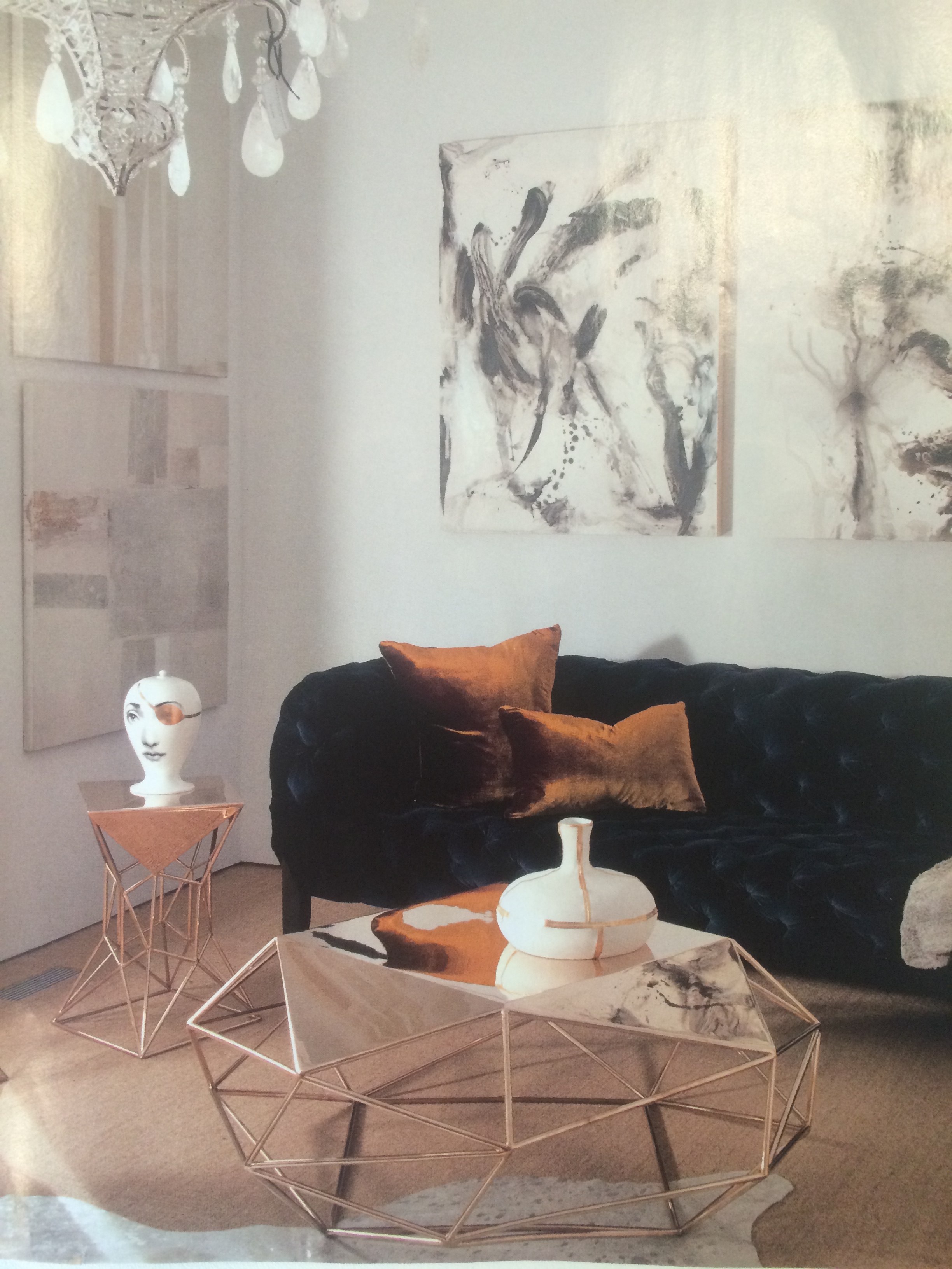 Luxe Magazine spread.