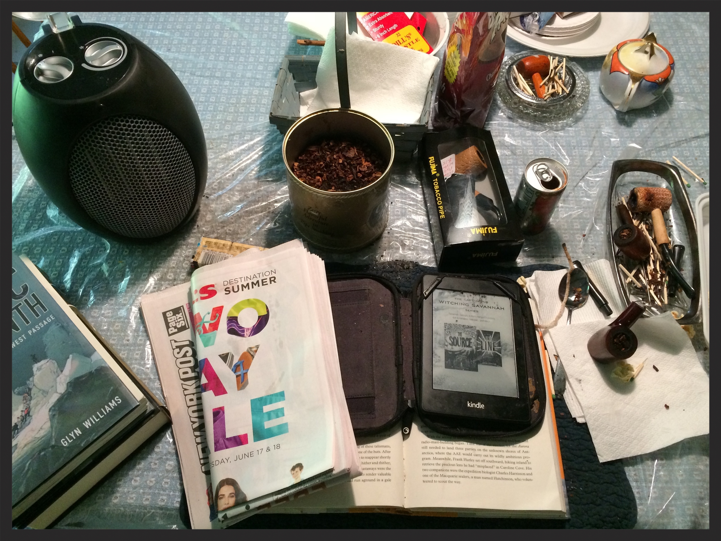 Grampa Joe's mission control.