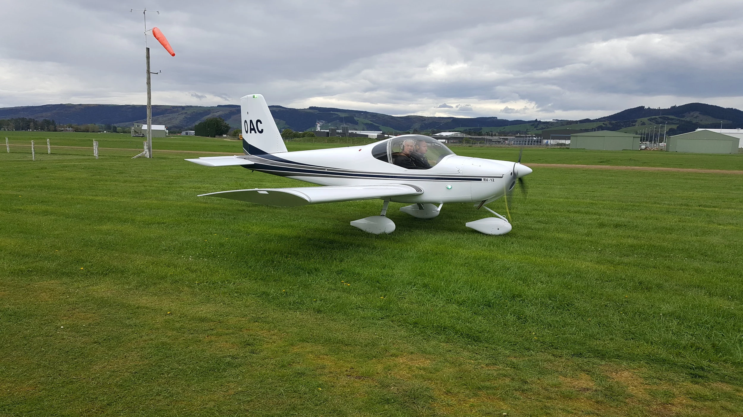 The new ZK-OAC. Vans RV-12