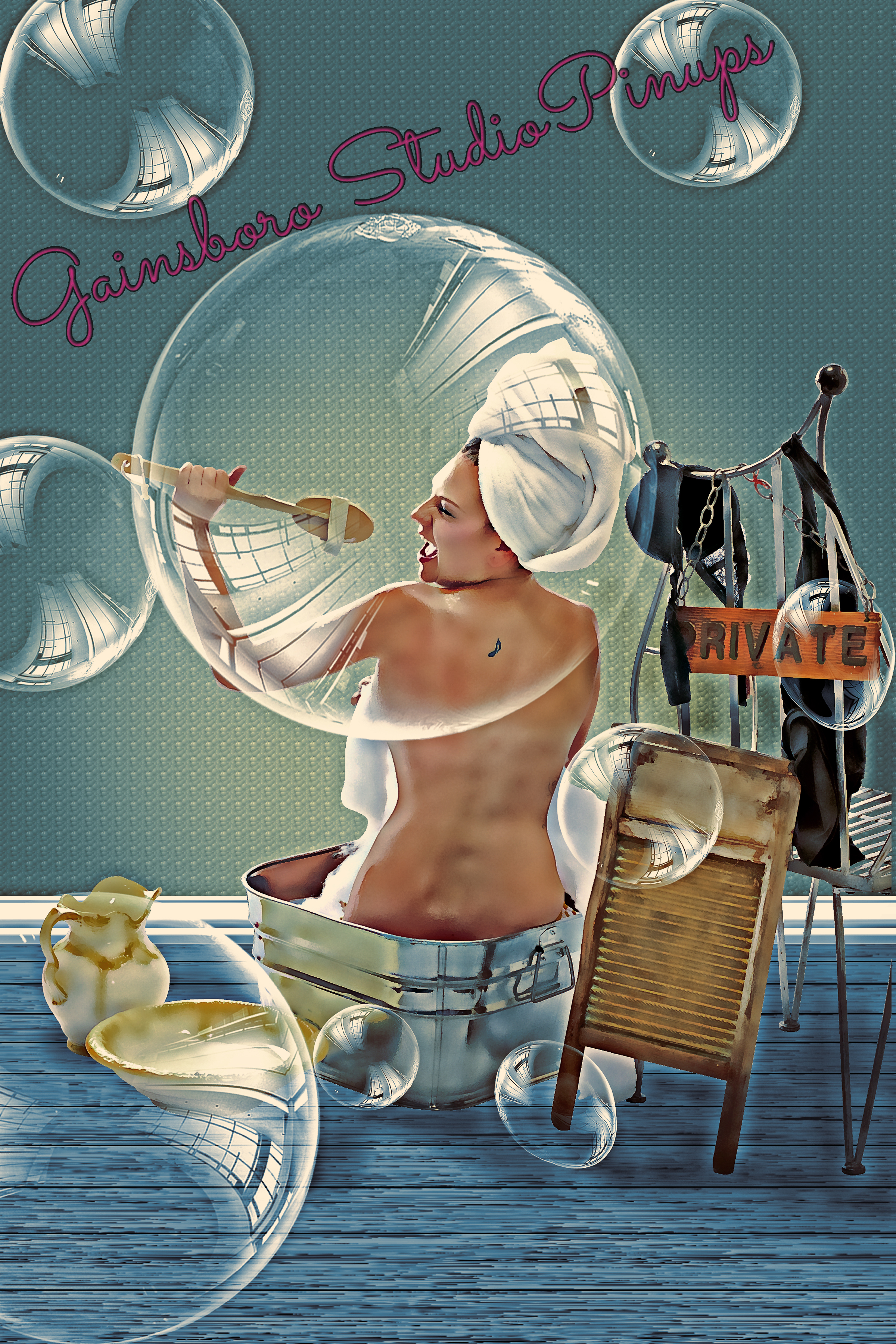 Gainsboro #Pinup series - Jesalyn