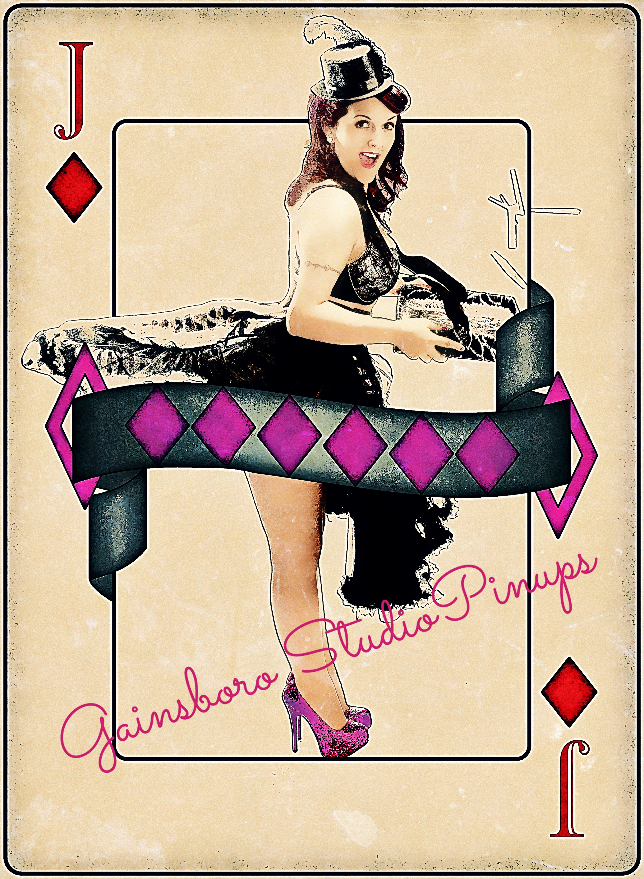 Gainsboro #Pinup series - Lacey