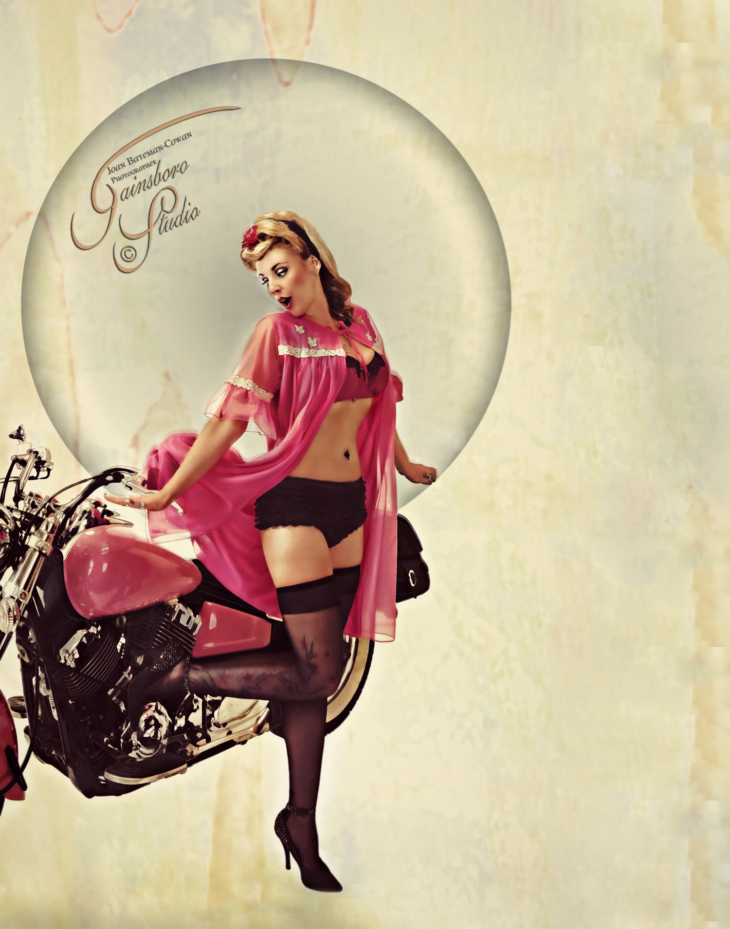 Gainsboro #Pinup series - Coreena