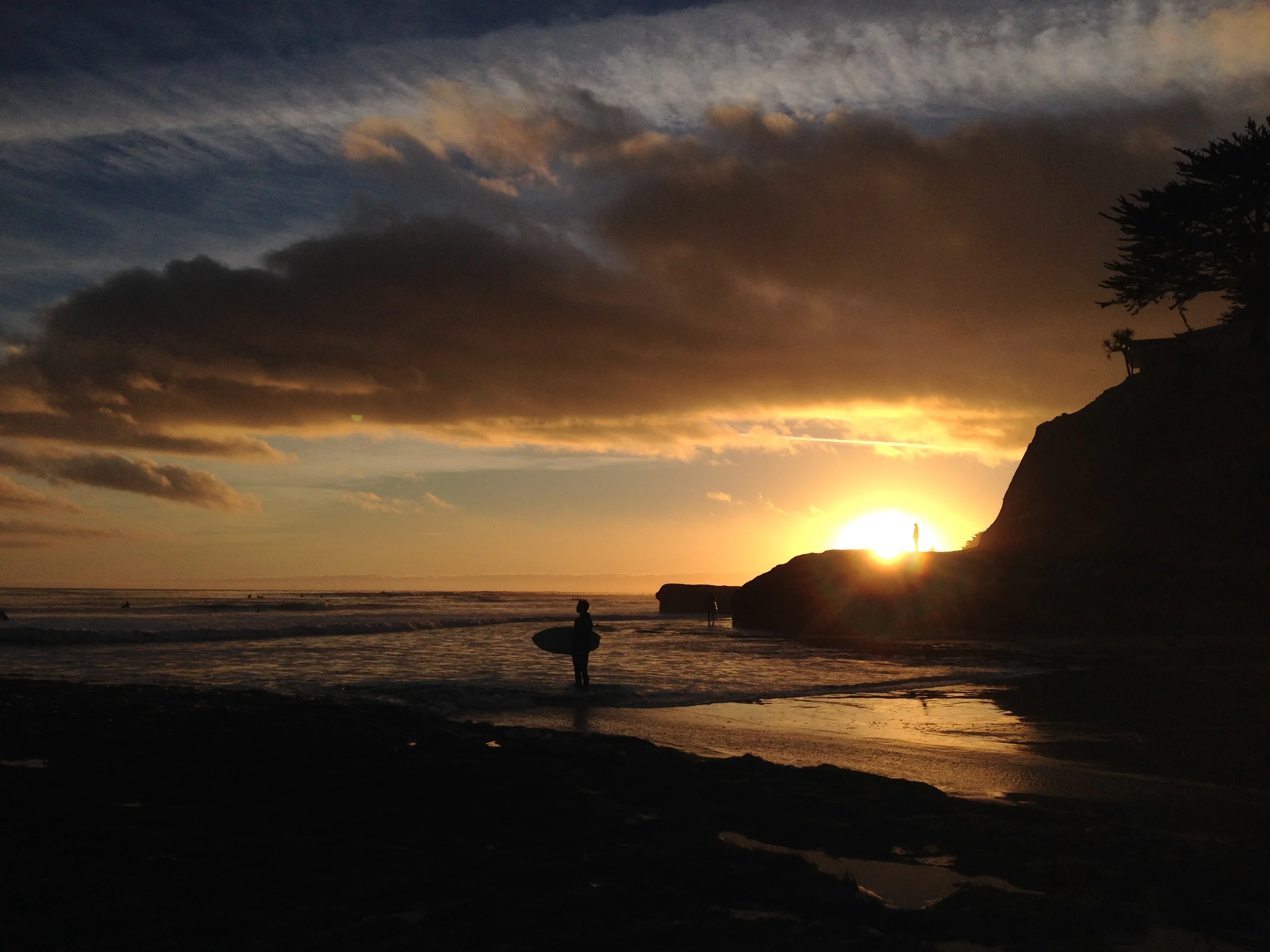 Sunset on the Winter Solstice