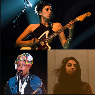 Ava Mendoza, Amirtha Kidambi w/ Angel Deradoorian, Matana Roberts @ 2220 Arts + Archives