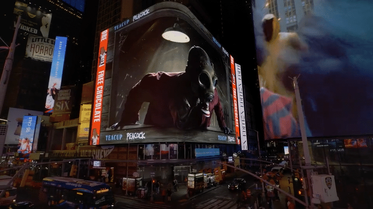 PEACOCK / Teacup Billboard