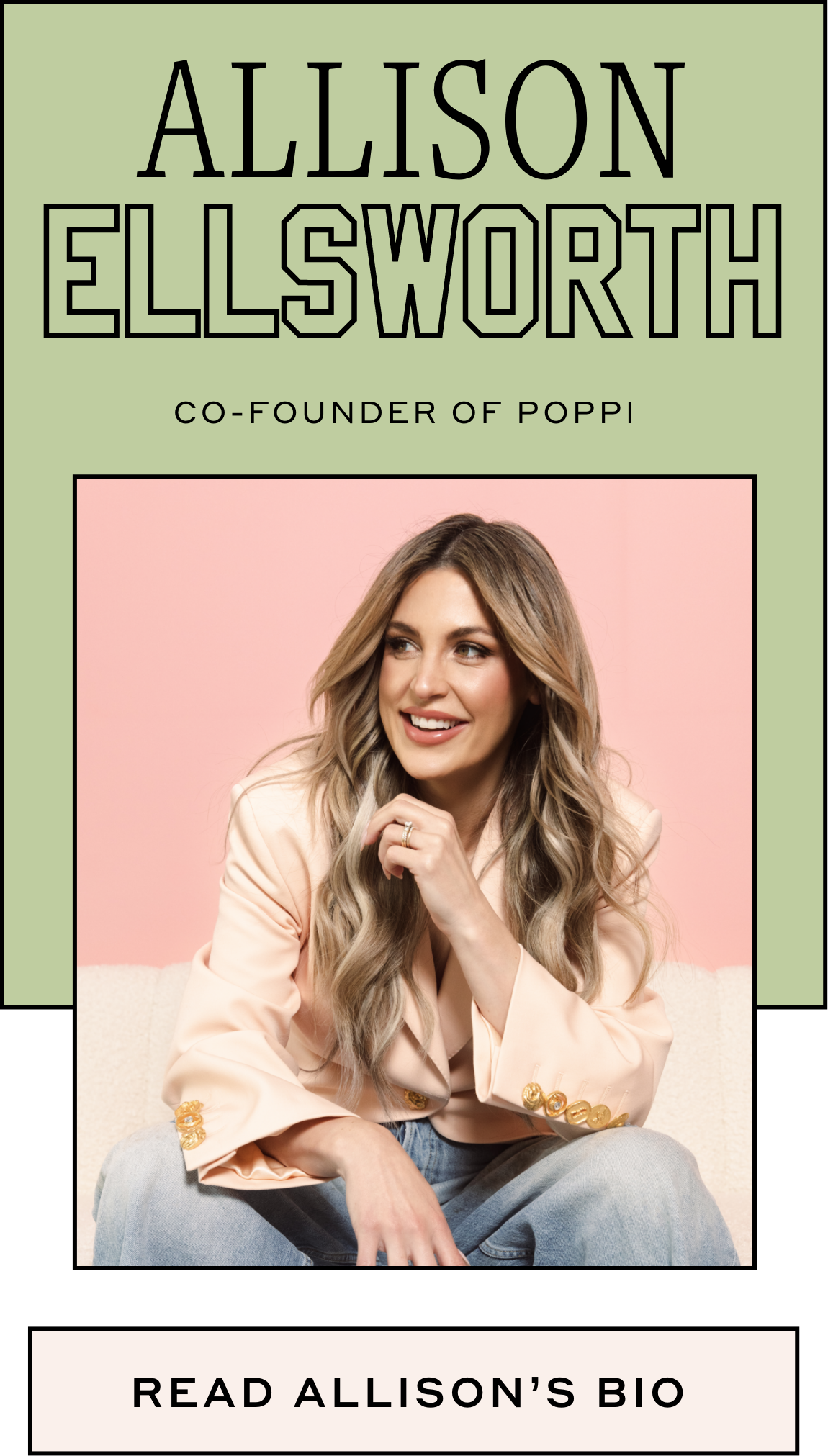 Allison Ellsworth, Co-Founder of Poppi