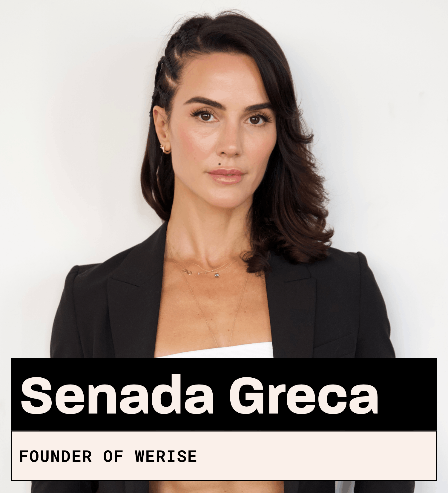 Senada Greca, Founder of WeRise