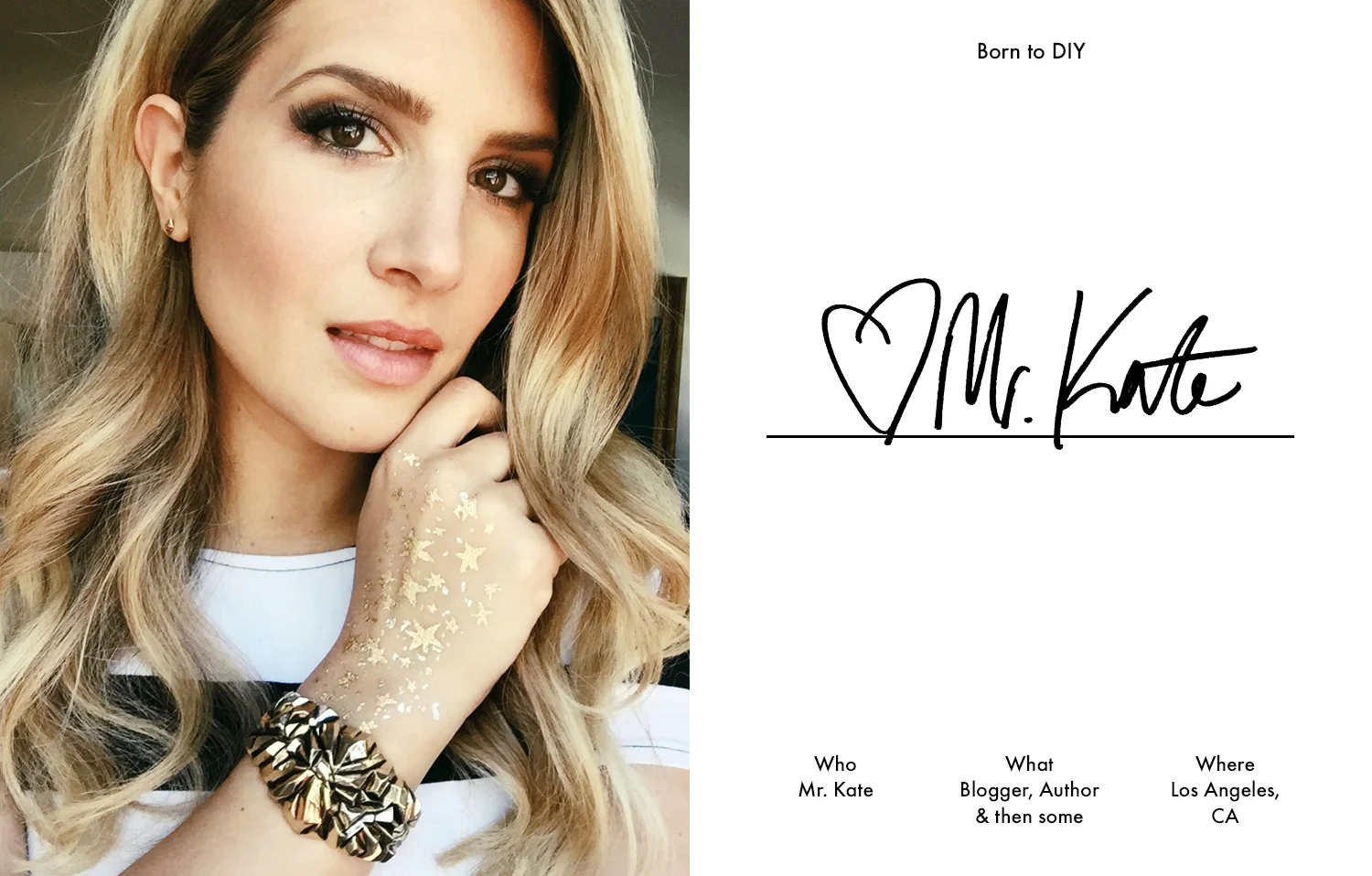 Q+A: Mr. Kate, A Hot Glue Gun Mess