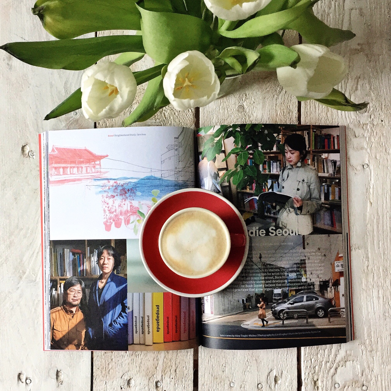 Pineapple mag via Coffee Table Mags