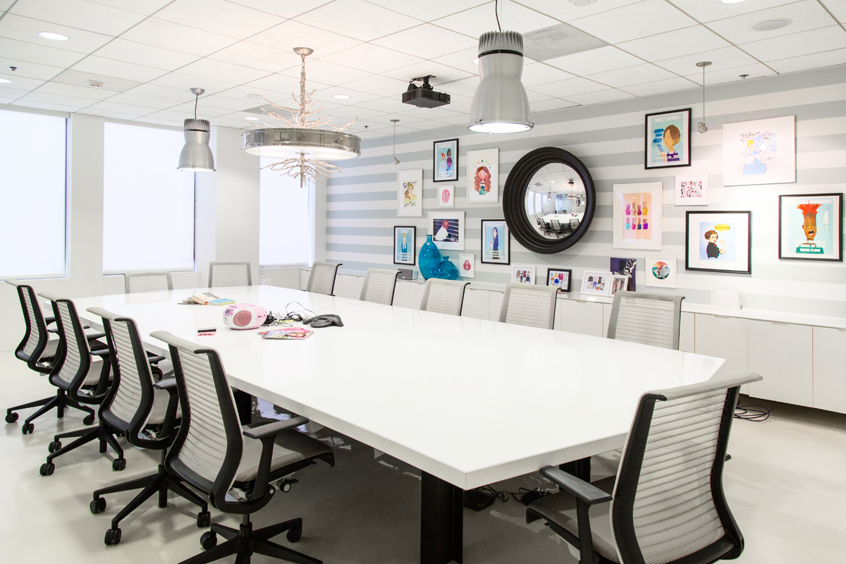 The conference room that launched a million giggles. 